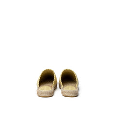 Alpargatas de piel amarilla de Bottega Veneta