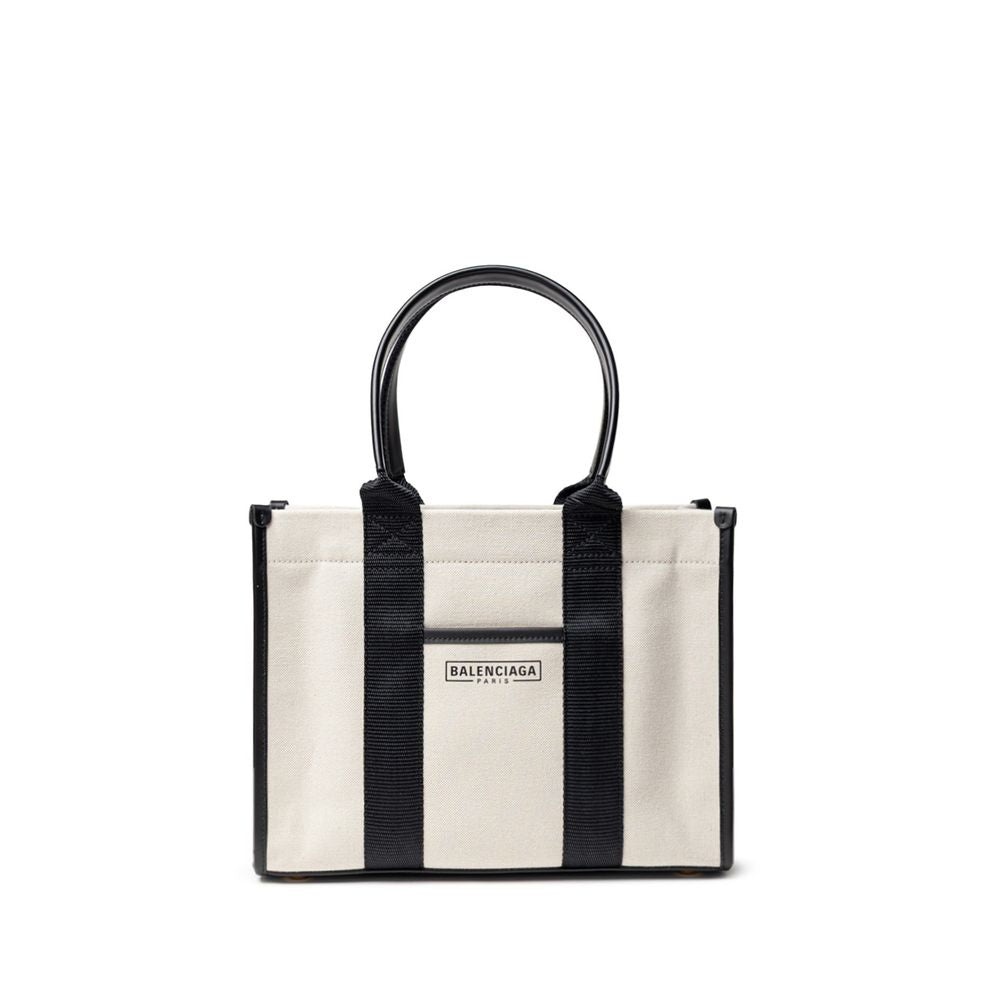 Suéter de algodón beige de Balenciaga