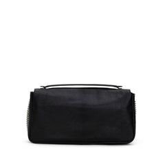 Bolso de hombro Fendi de piel negra