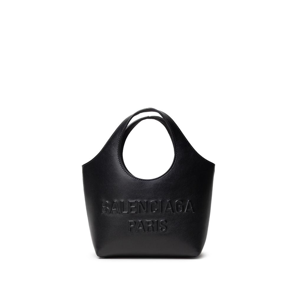 Suéter de cuero negro de Balenciaga