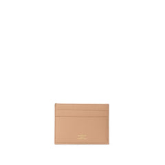 Falda de cuero beige de Balenciaga