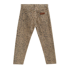 Vaqueros cónicos de algodón beige de Tom Ford