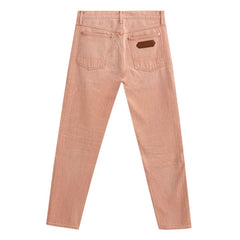 Vaqueros cónicos de algodón rosa de Tom Ford