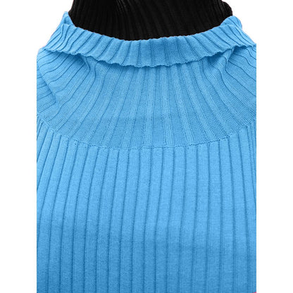 Bottega Veneta Blue Cotton Long