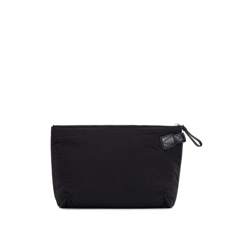Bolso de mano de nailon negro de Bottega Veneta