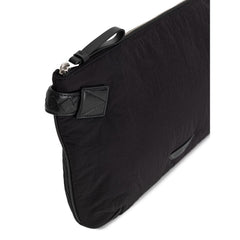 Bolso de mano de nailon negro de Bottega Veneta