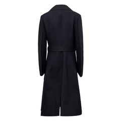 Gabardina de algodón azul de Bottega Veneta