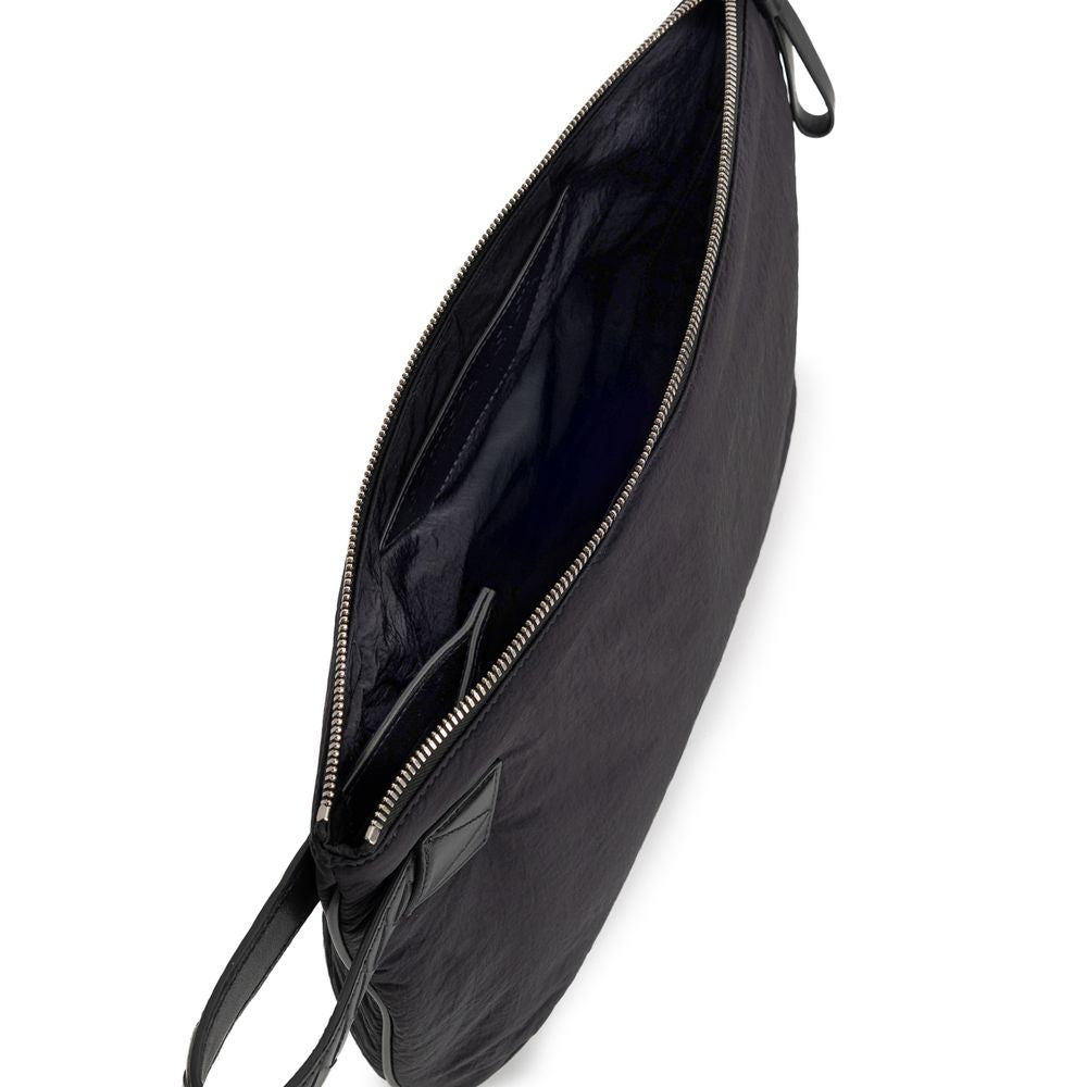 Bolso de mano de nailon negro de Bottega Veneta