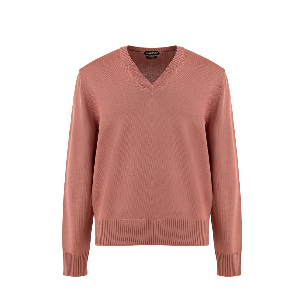 Suéter de seda rosa de Tom Ford