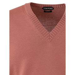 Suéter de seda rosa de Tom Ford