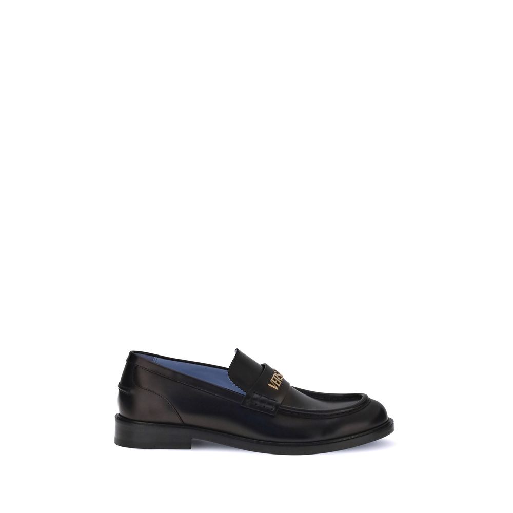 Mocasines de cuero Versace