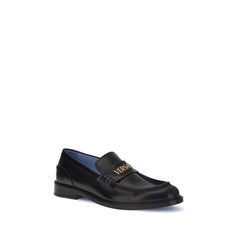 Mocasines de cuero Versace