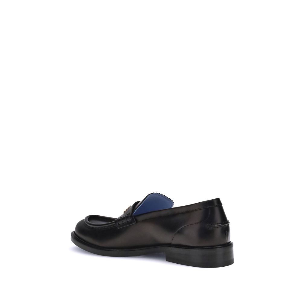 Mocasines de cuero Versace