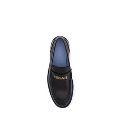 Mocasines de cuero Versace