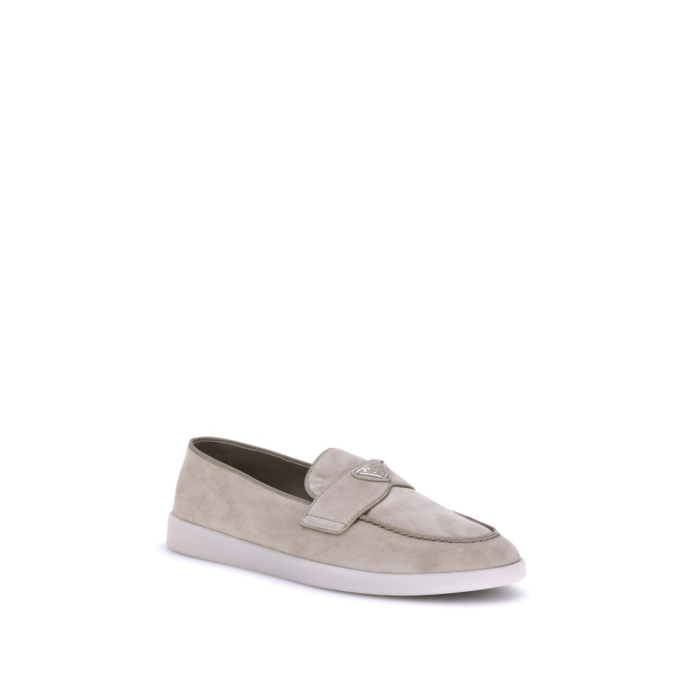 Mocasines de gamuza Prada