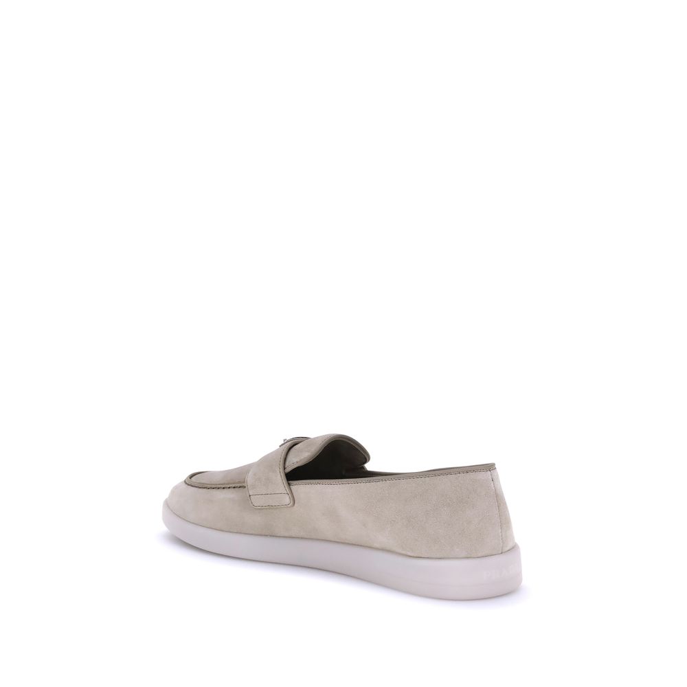 Mocasines de gamuza Prada