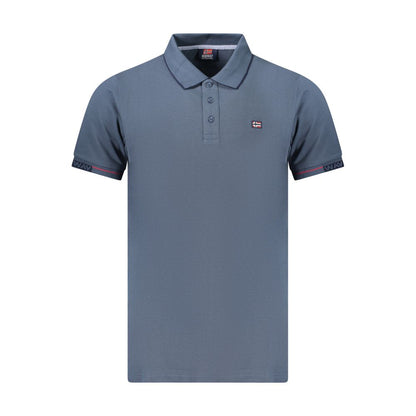 Norway 1963 Blue Cotton Polo Shirt