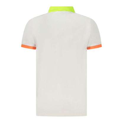Norway 1963 White Cotton Polo Shirt