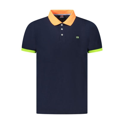 Norway 1963 Blue Cotton Polo Shirt
