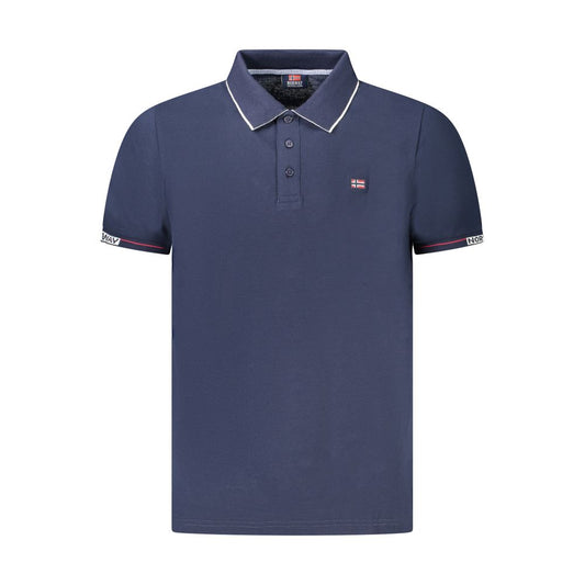 Norway 1963 Blue Cotton Polo Shirt