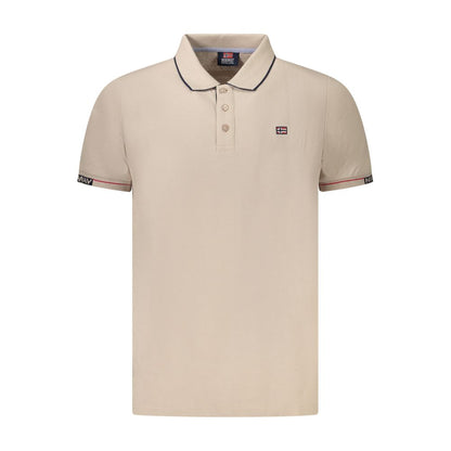 Norway 1963 Beige Cotton Polo Shirt