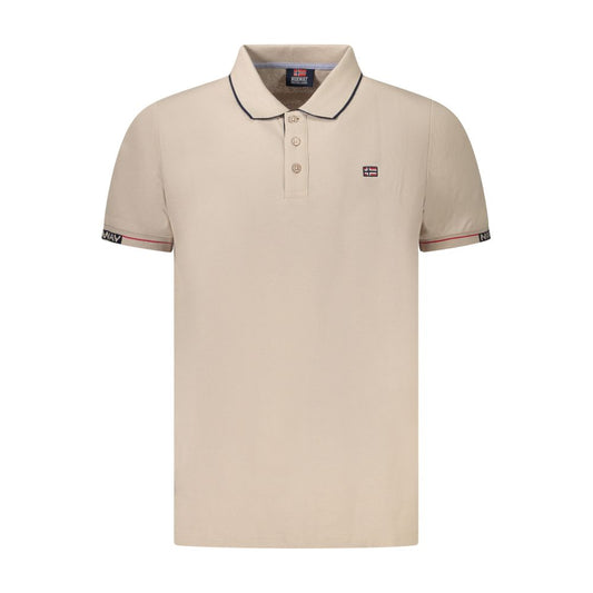 Norway 1963 Beige Cotton Polo Shirt