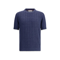 Camiseta acanalada Brunello Cucinelli