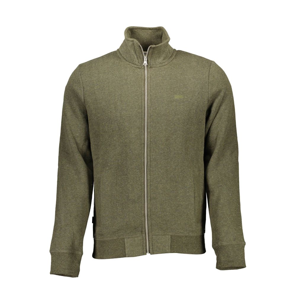 Suéter de algodón verde Superdry