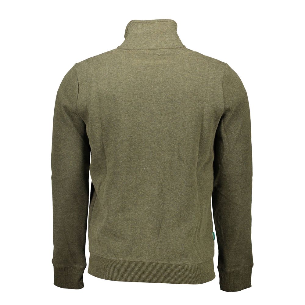 Suéter de algodón verde Superdry