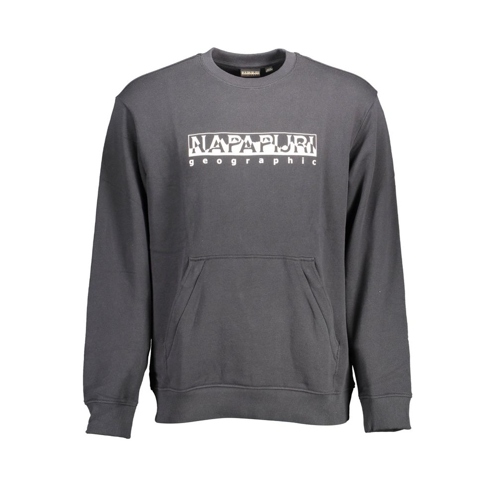 Suéter de algodón negro Napapijri