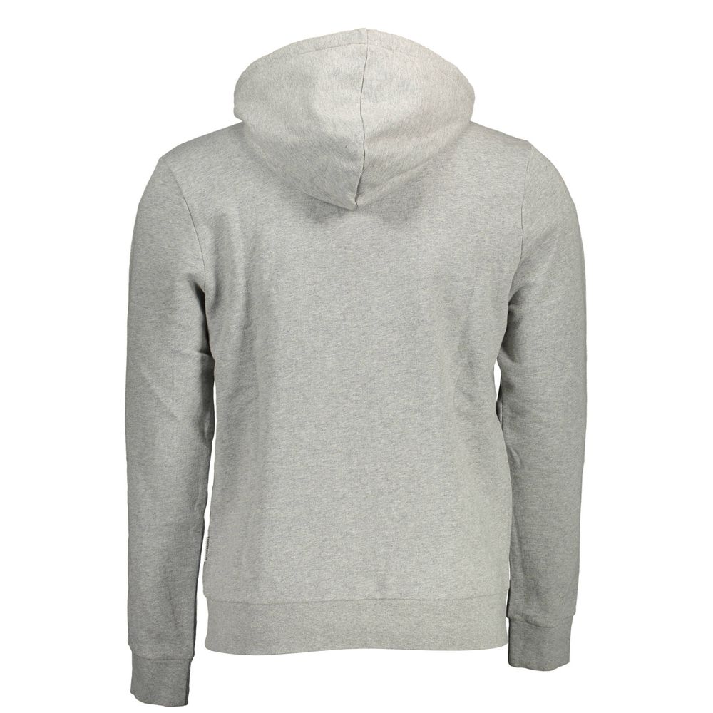 Suéter de algodón gris Napapijri
