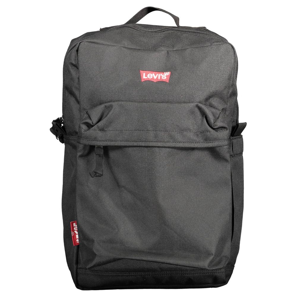 Mochila de poliéster negra de Levi's