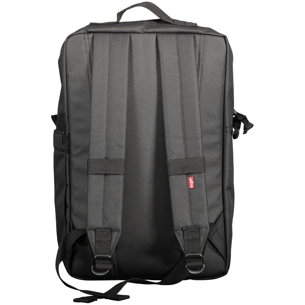 Mochila de poliéster negra de Levi's