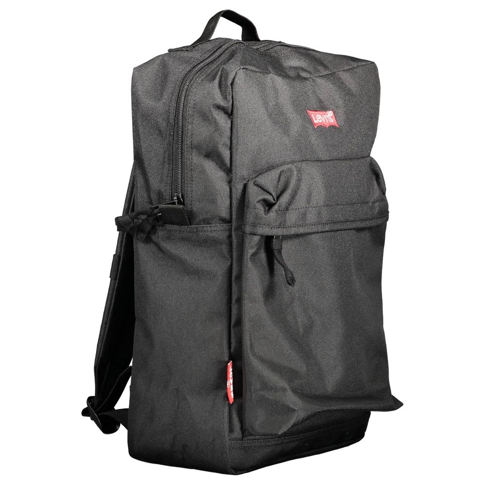 Mochila de poliéster negra de Levi's