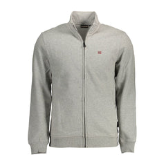 Suéter de algodón gris Napapijri