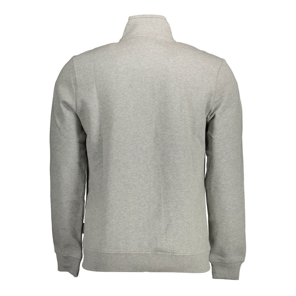 Suéter de algodón gris Napapijri