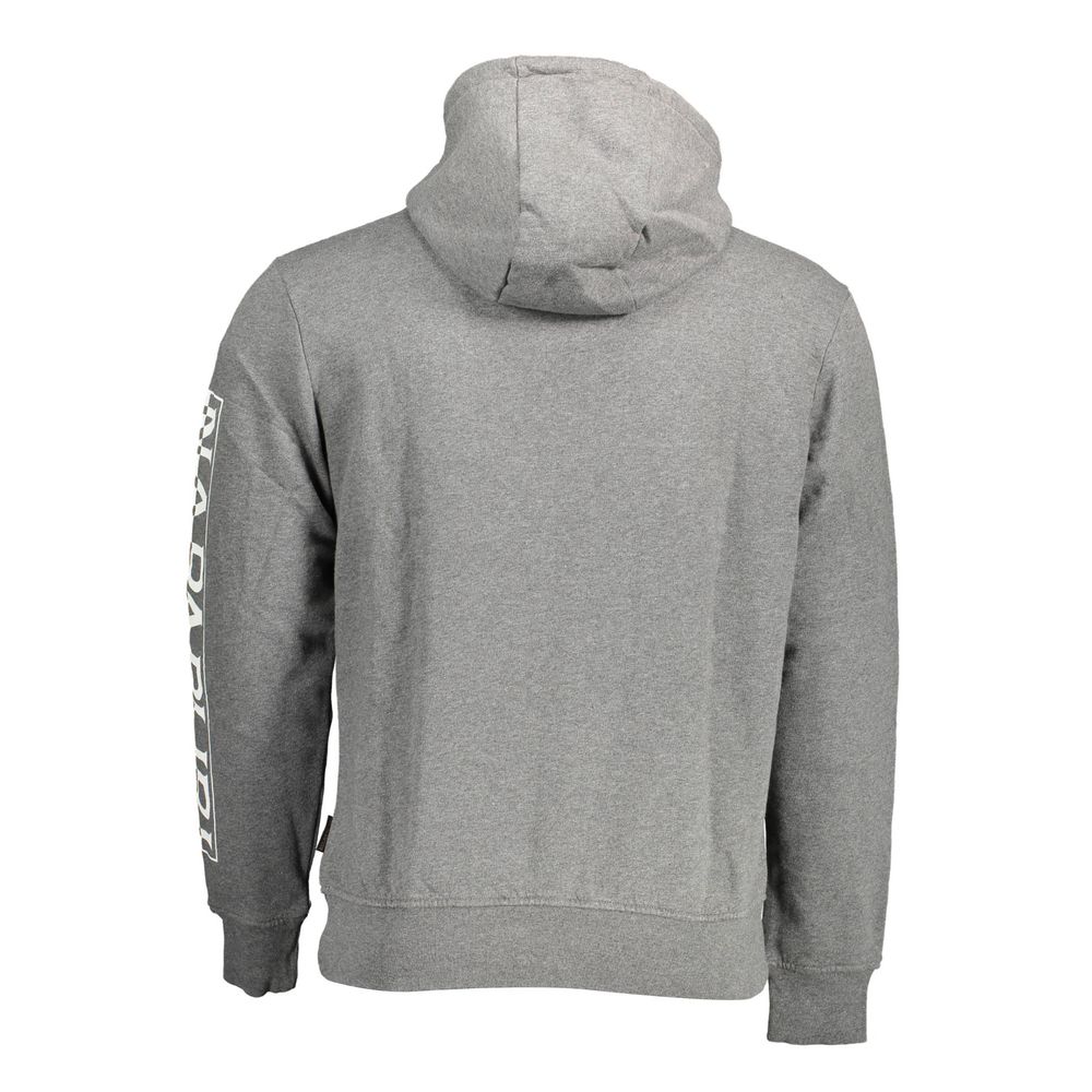 Suéter de algodón gris Napapijri
