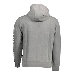 Suéter de algodón gris Napapijri