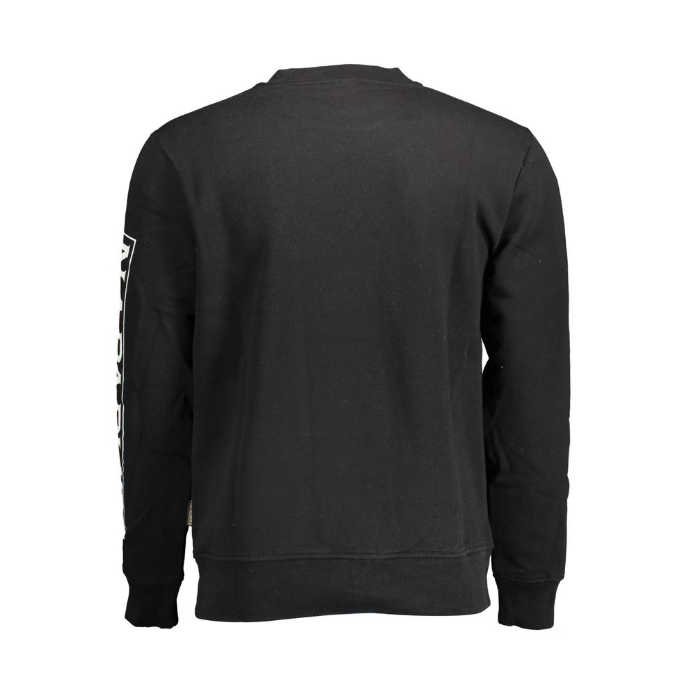 Suéter de algodón negro Napapijri