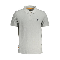 Polo de algodón gris Timberland