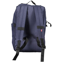 Mochila de poliéster azul de Levi's
