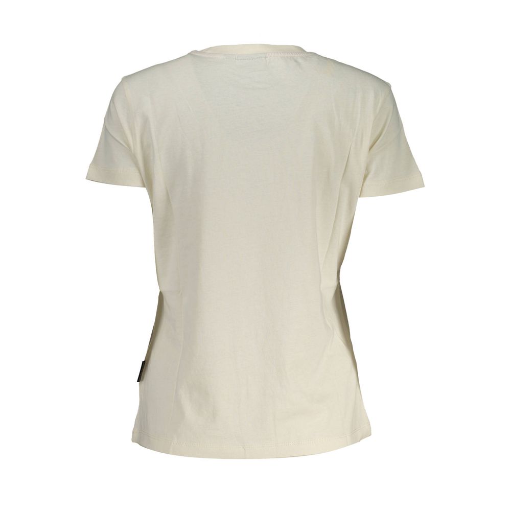 Napapijri White Cotton Tops & T-Shirt