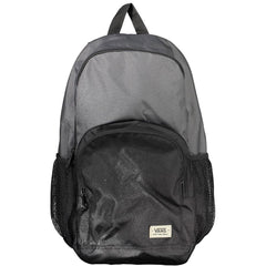 Mochila de poliéster gris Vans