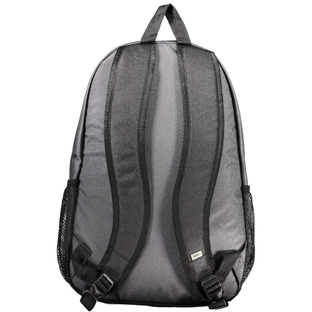 Mochila de poliéster gris Vans