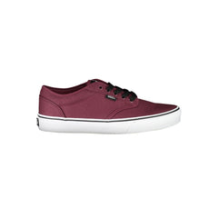 Zapatillas Vans rojas de poliéster