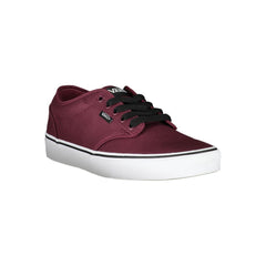 Zapatillas Vans rojas de poliéster