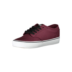 Zapatillas Vans rojas de poliéster
