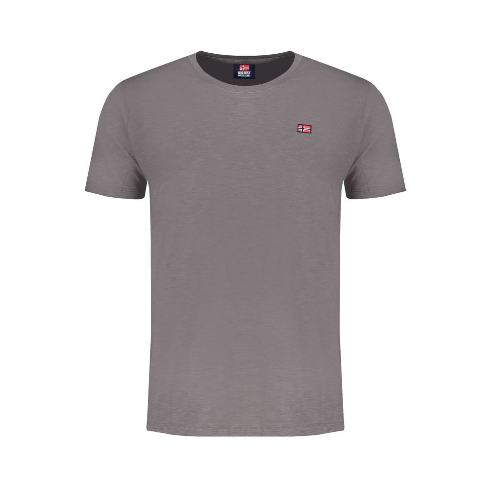 Camiseta de algodón gris de Noruega 1963