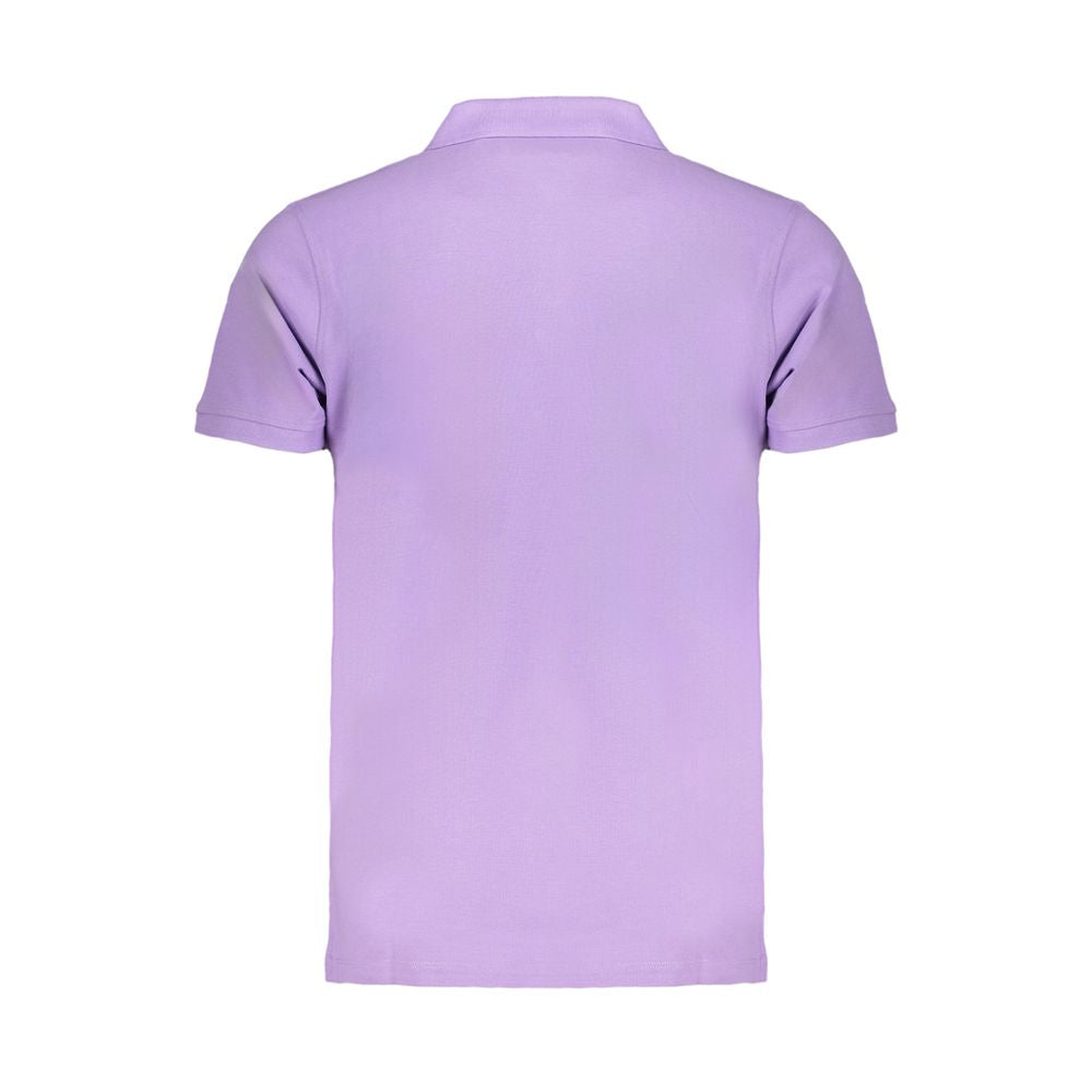 Polo de algodón morado de Noruega 1963