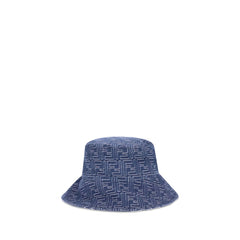 Sombrero de pescador de mezclilla Fendi
